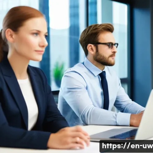 표현력 강화를 위한 감정 단어 리스트 - A modern office scene showing a diverse group of professionals engaged in a dynamic meeting, express...